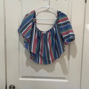 NWT flowy crop top